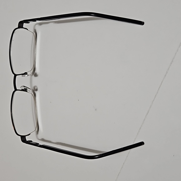 Foster Grant Mens Metal Wire Half Rim Eyeglasses Frame Only 54 19 145 #E-31 - Picture 4 of 9